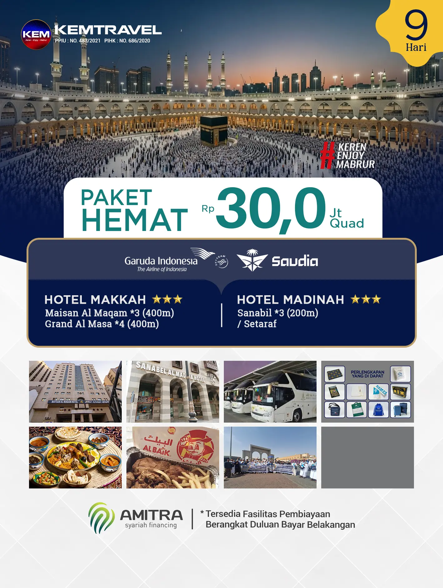 Paket Umrah Hemat 9 Hari
