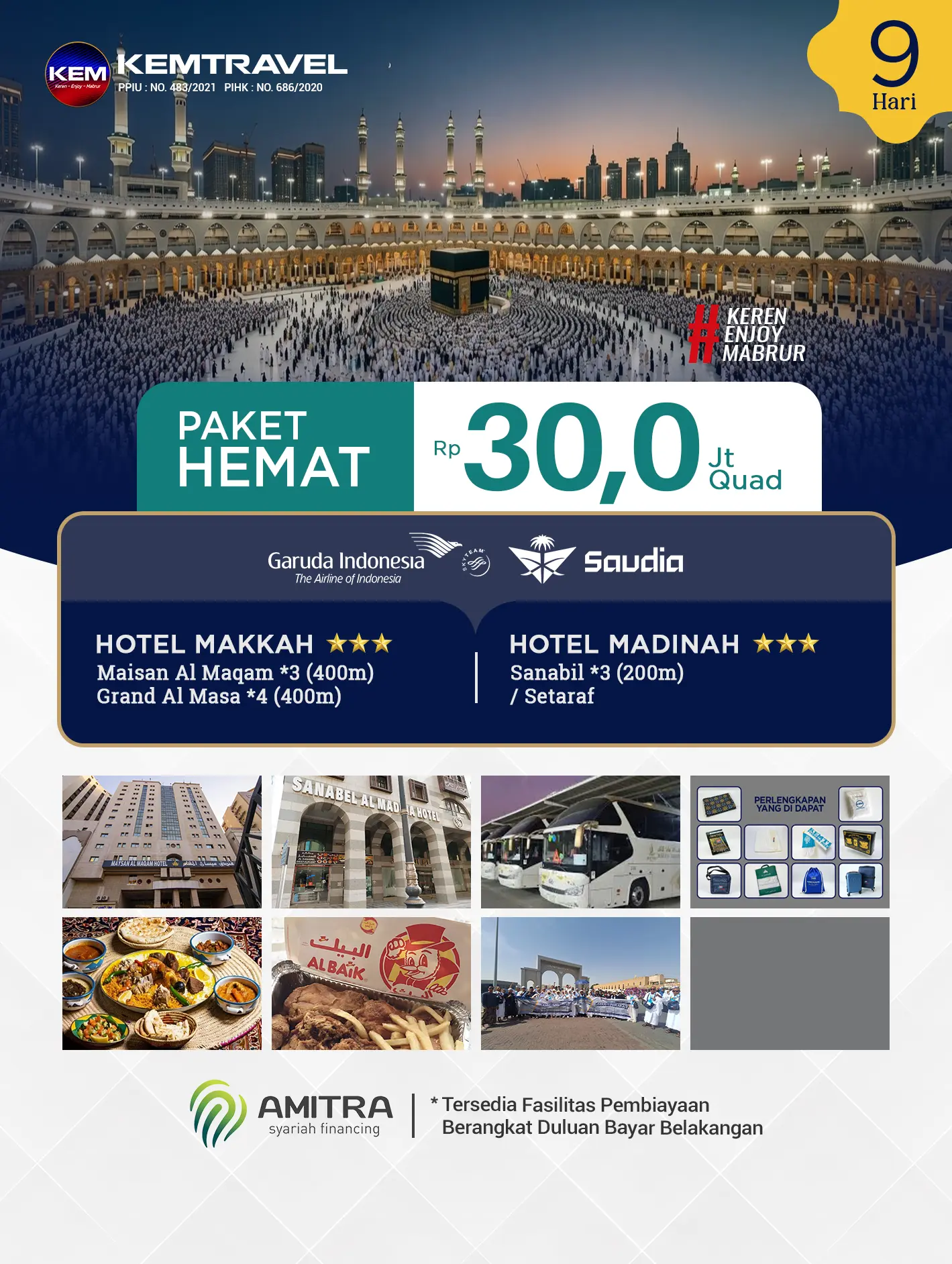 Paket Umrah Hemat 9 Hari