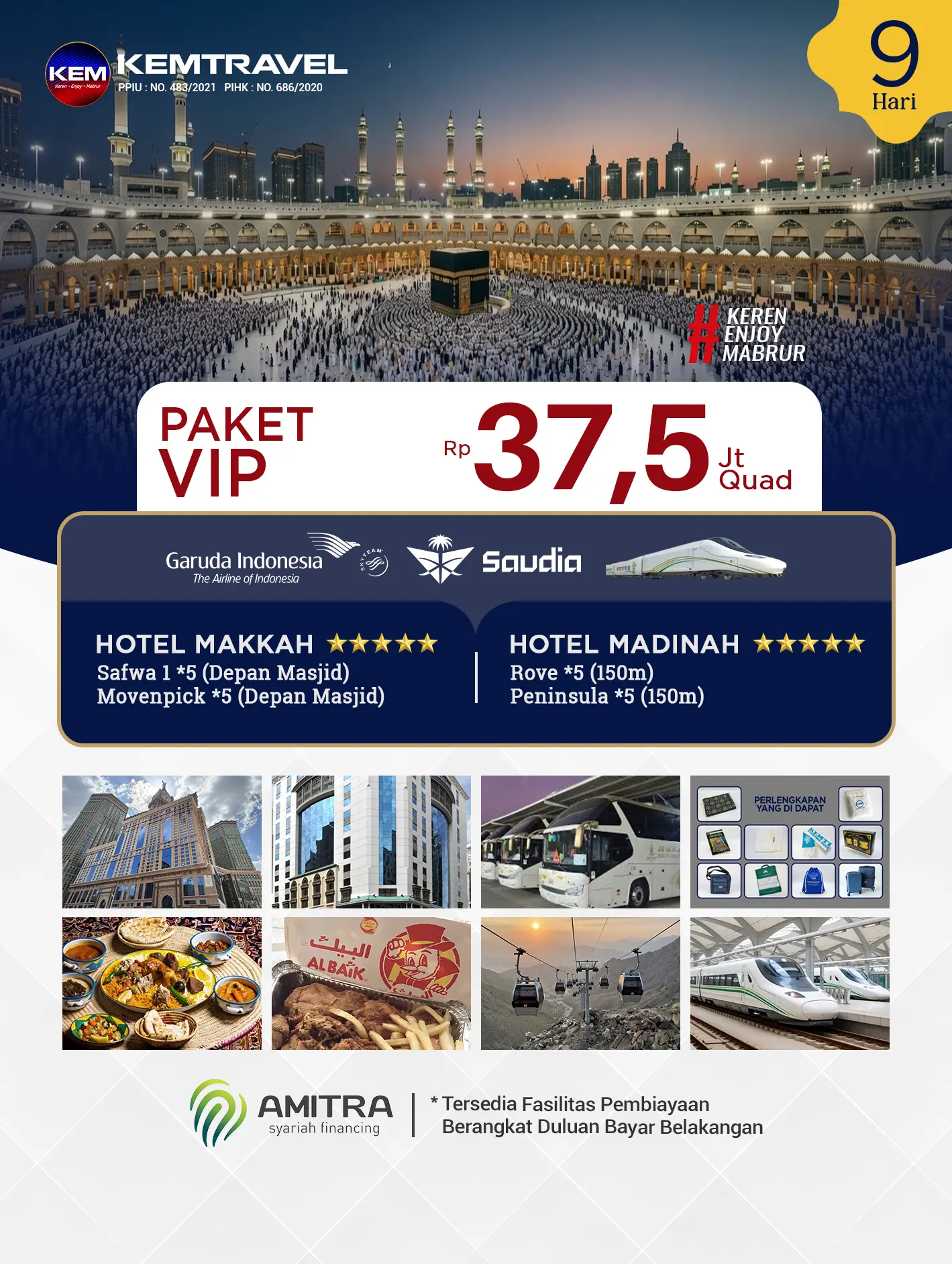 Paket Umrah VIP 9 Hari
